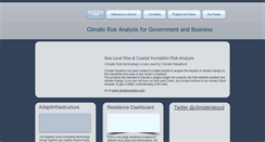 Desktop Screenshot of climaterisk.com.au